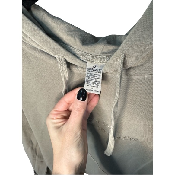 “I cry a lot” hoodie - Picture 2 of 4